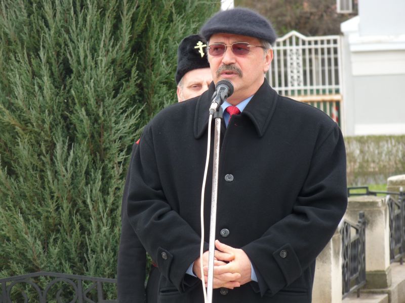 Марин Кавръков присъства на ритуал по освещаване на знамената на РК „Традиция” в Нова Загора по случай петият им юбилей