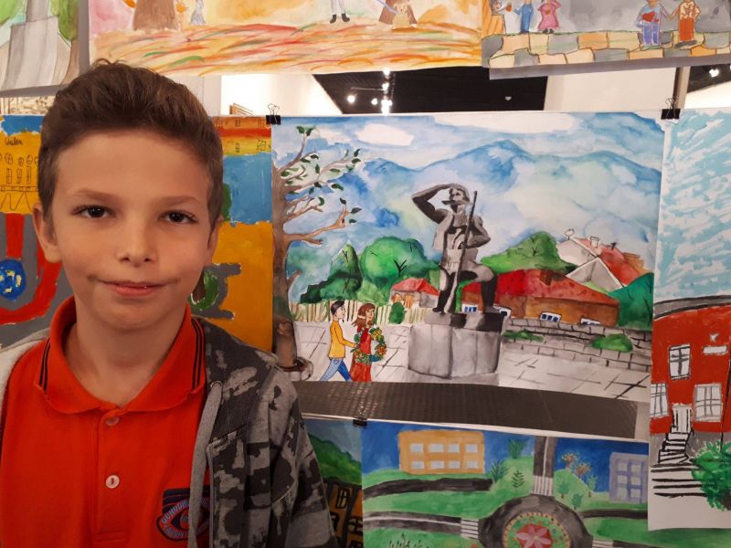 Наградени ученици в конкурс за детска рисунка 