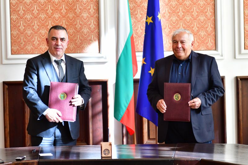 Меморандум за сътрудничество беше подписан между Община Сливен и БАН