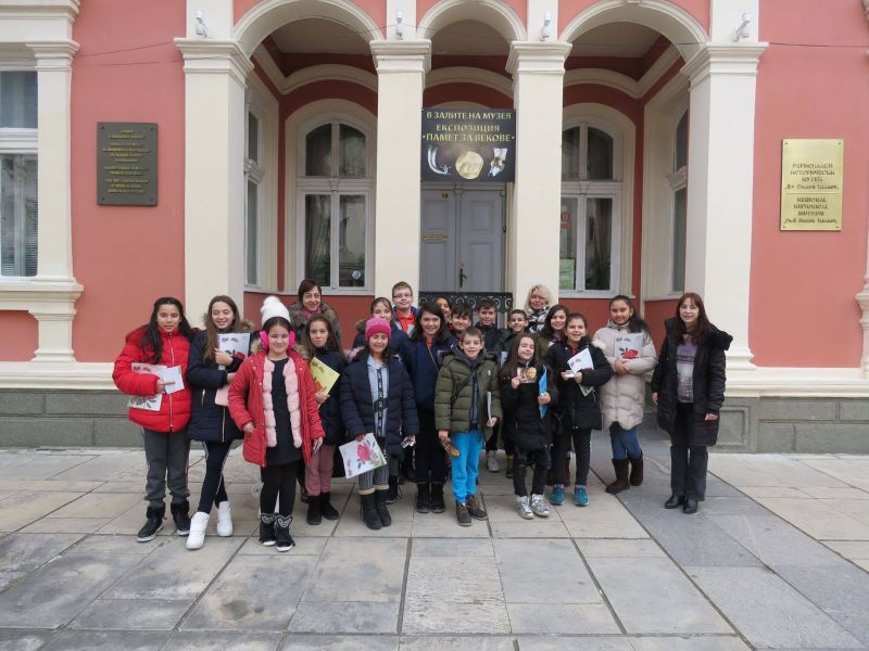 Музеят се превърна в класна стая