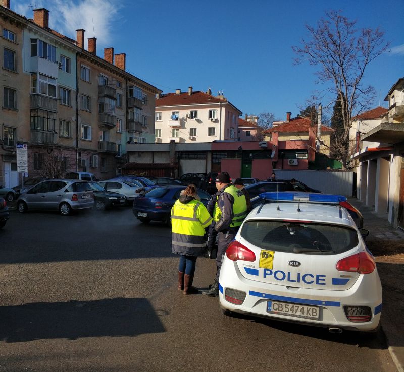 Сектор „Пътна полиция“ и ОП „Градска мобилност“ със съвместна акция в Синя зона