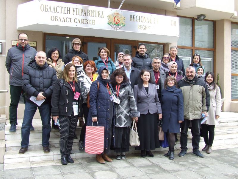 Учители от Испания, Италия, Румъния и Турция обменят опит с колегите си в Сливенска област