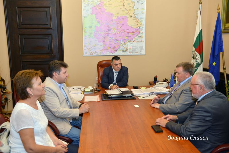 Делегация от Воронеж се срещна с общинското ръководство в Сливен