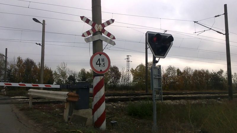 Временна организация на движението на жп прелеза при Селиминово