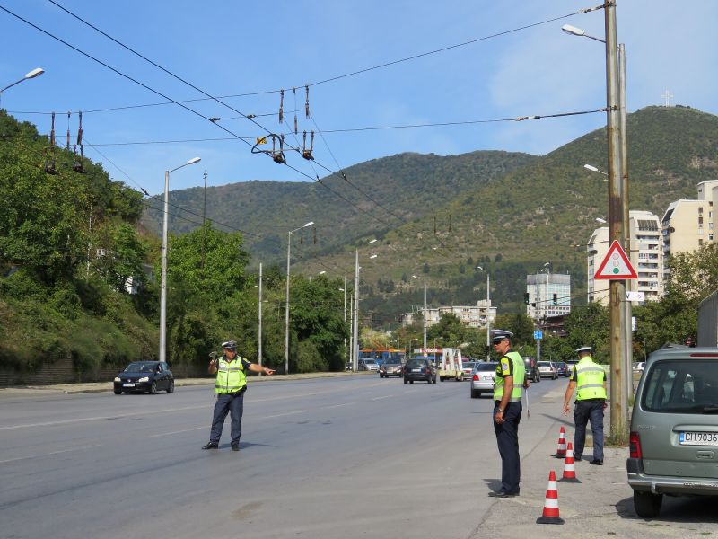 ОДМВР-Сливен: Над 1000 нарушения на Закона за движение по пътищата за една седмица в област Сливен