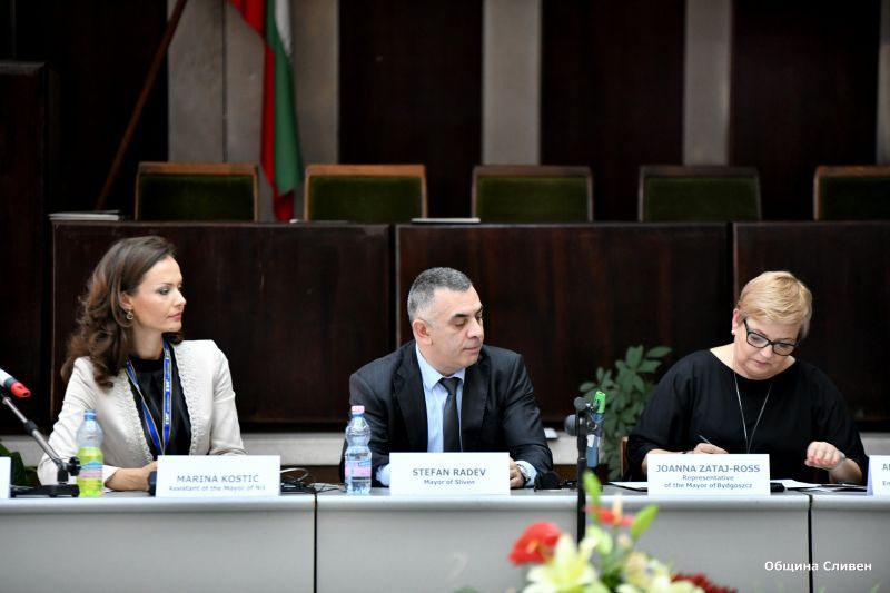The cities of Sliven, Bydgoszcz and Nis opened a joint partnership