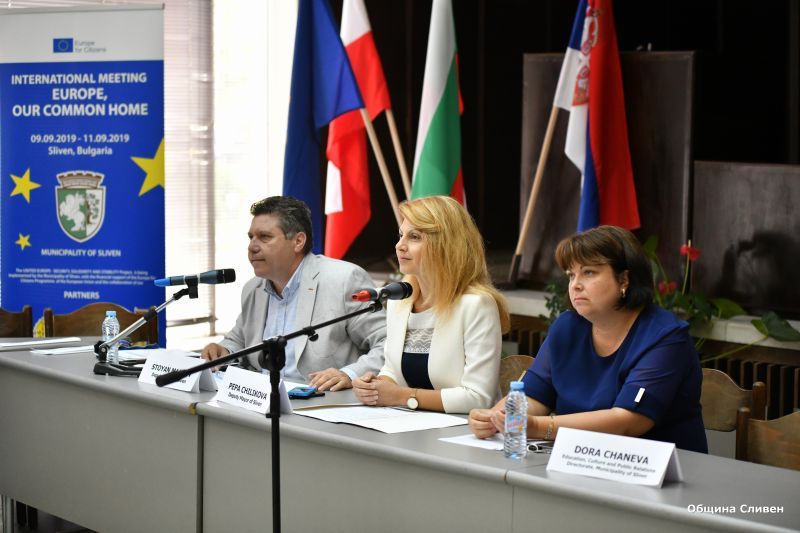 The possibilities for cultural cooperation were discussed by Sliven, Bydgoszcz and Nis