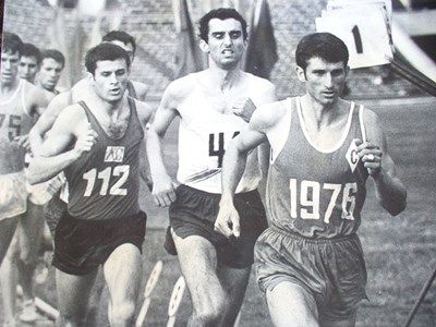 Михаил Желев, победителят. Снимка: сп. 'Лека атлетика'