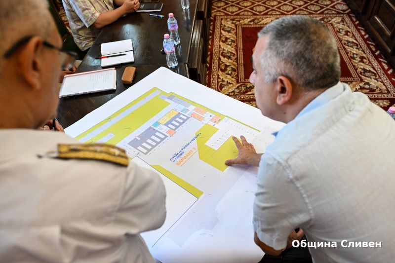 Обсъдиха предпроектното проучване за новата пожарна в Сливен 