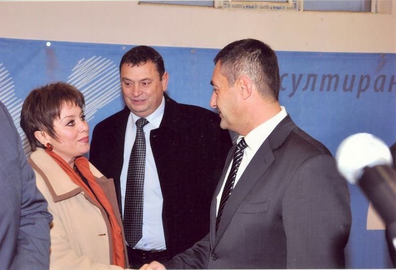 Г-жа Соня Келеведжиева участва в церемонията по откриването на ремонтираната зала по лека атлетика 