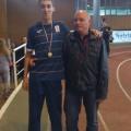 Живко Стоянов и треньорът му Илиян Данев 