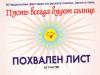 Фестивал "Пусть всегда будет солнце"