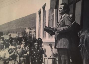 Димитър Димитров на откриване на учебната година