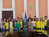 Кметът Стефан Радев посрещна младежи-доброволци от Сливен, Италия и Испания 