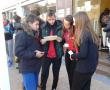 Антон от седми клас е в друг отбор, който търси символите на Сливен