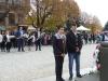 Гости, граждани и ученици поднесоха цветя пред паметника на Раковски