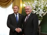 Президентът Румен Радев и  президентът на Федерална република Германия Франк-Валтер Щайнмайер