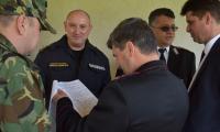 тарши комисар Димитър Величков взе участие в най-голямото по рода си учение на военнополицейски подразделения на полигона в Ново село