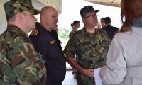 тарши комисар Димитър Величков взе участие в най-голямото по рода си учение на военнополицейски подразделения на полигона в Ново село