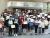Наградените с приза и сертификатите "Залтон сърце" деца и ученици