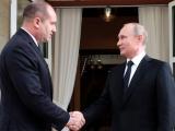 Президентът на РФ Владимир Путин и  президентът на РБ  Румен Радев