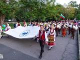 Ансамбълът за народни песни и танци-Сливен на   Международния фолклорен фестивал в Бургас