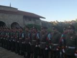  Почетна рота пред черквата „Св. 40 мъченици“ във Велико Търново за честванията на Деня на независимостта