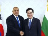  Премиерът Бойко Борисов се срещна с министър-председателя на Република Корея Ли Нак-йон