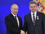 Руският президент Владимир Путин награди председателя на българското движение "Русофили" Николай Малинов