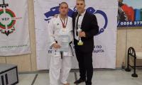 Георги Кайраков със златен и сребърен медал в състезанието от Национална купа „България” по карате за служители на  МВР