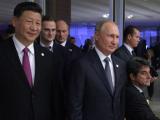 Президентът на РФ Владимир Путин и президентът на КНР Си Дзинпин 