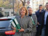 Мая Манолова внесе искане за касиране на изборите за кмет на София. Снимка: БГНЕС