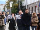 Снимка от миналогодишните протести срещу Валери Симеонов, тогава вицепремиер, заради обидно изказване срещу майките на децата с увреждания