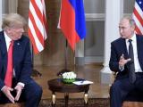 Президентът на РФ Владимир Путин и президентът на САЩ Доналд Тръмп