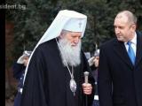Президентът Румен Радев и Патриарх Неофит
