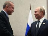 Президентът на РФ Владимир Путин и Реджеп Тайип Ердоган