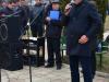Областният управител Чавдар Божурски направи обръщение към присъстващите на митинга 