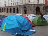 Палатковият лагер пред Министерския съвет 