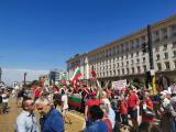 Митингът премина под наслов "Срещу корупцията и грабежа заедно в България".