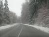 Ичеренският път днес, 13 януари - и пътищата от републиканската мрежа в планинската част на областта са почистени до асфалт. Снимка: Областно пътно управление - Сливен.  