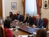 Президентът Румен Радев прие на „Дондуков“ 2 представители на Организацията за сигурност и сътрудничество в Европа (ОССЕ).