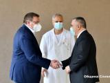 Костадин Ангелов се срещна с кмета Стефан Радев и  д-р Васислав Петров