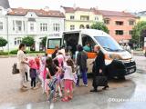 В Световния ден на спешната медицинска помощ   деца  в Сливен се включиха в инициативата „Децата на България в подкрепа на Спешна помощ“