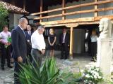 Президентът Румен Радев посети родната къща на Хаджи Димитър