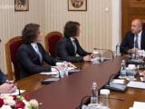 Президентът Румен Радев прие млади специализанти по медицина.