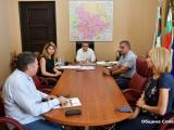 метът на Сливен Стефан Радев прие днес кмета на община Елена Дилян Млъзев