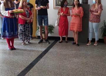 Посрещане на доброволци