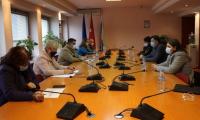 Водачът на листата на “БСП за България” в Сливен Атанас Зафиров се срещна с националното ръководство на синдикат”Защита”