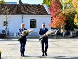 Кметът Стефан Радев заедно с председателя на Общински съвет-Сливен - Димитър Митев, поднесоха цветя пред паметника на Хаджи Димитър и сливенските възрожденци