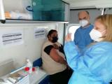 Мобилният ваксинационен кабинет на РЗИ днес бе в котленското село Градец 